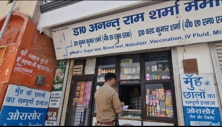 हरिद्वार पुलिस की मेडिकल स्टोरों पर ताबड़तोड़ छापामारी से मेडिकल संचालकों में हड़कंप