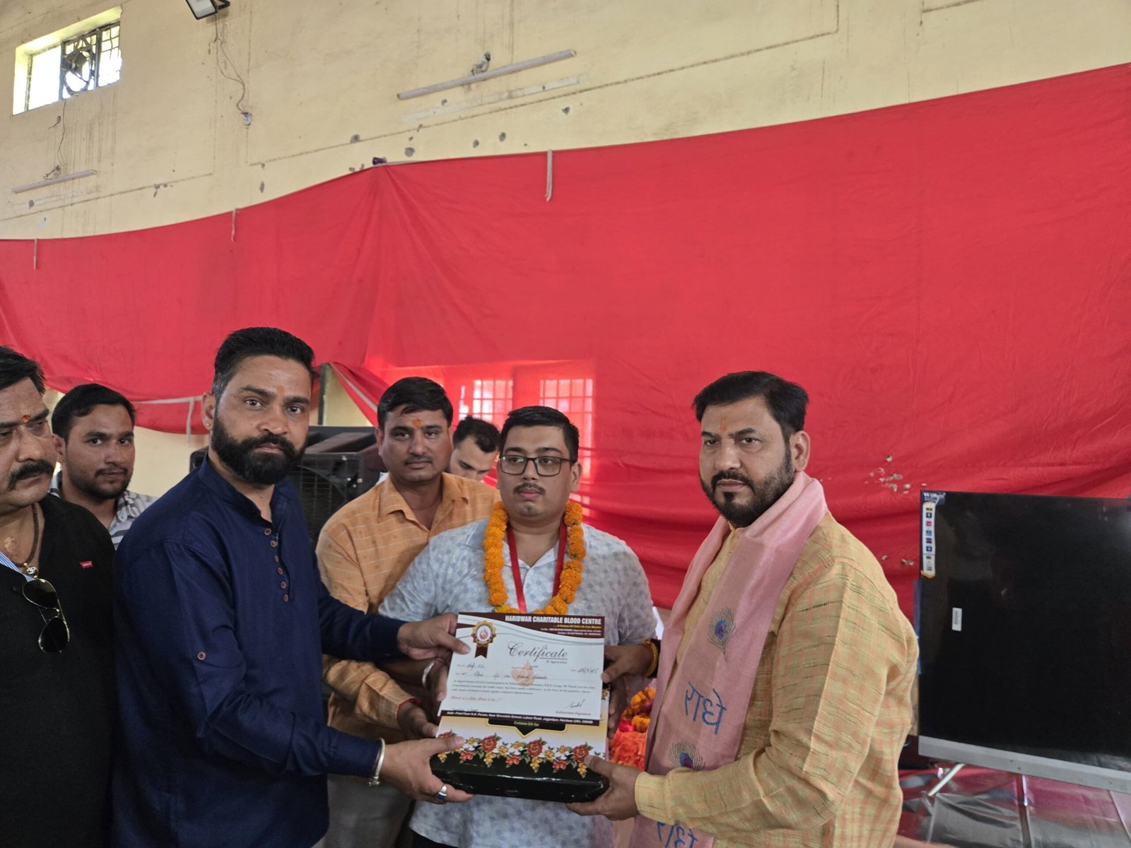 भाजपा शिवालिक नगर मंडल द्वारा रक्तदान एवं स्वास्थ्य शिविर का सफल आयोजन