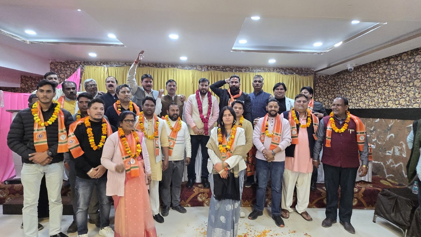 नवनियुक्त मोर्चा मंडल अध्यक्षों का गरिमामय स्वागत एवं अभिनंदन समारोह आयोजित किया गया