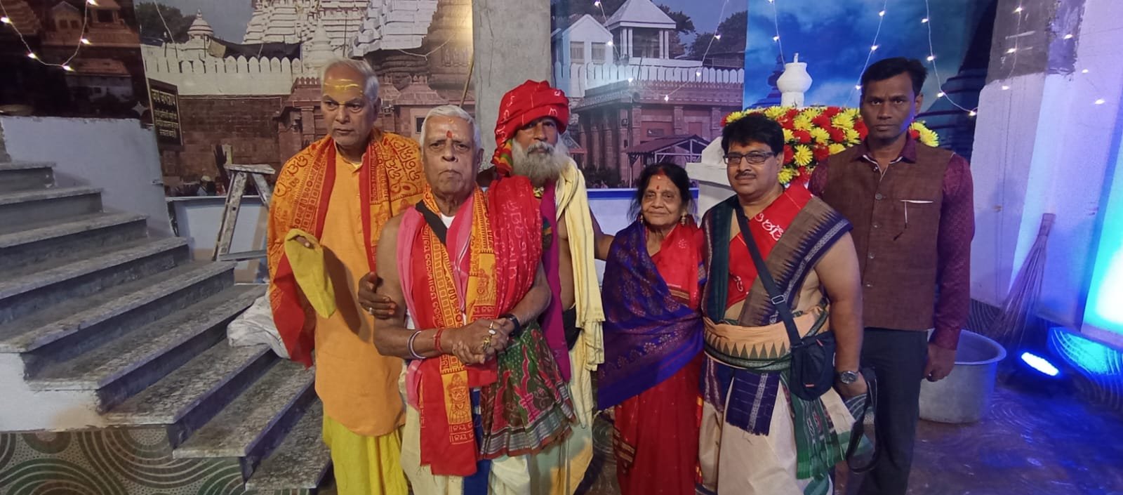 हरिद्वार प्रसिद्ध भूमानंद आश्रम भूपतवाला हरिद्वार में आज भगवान श्री जगन्नाथ जी की मूर्ति का अनावरण किया गया