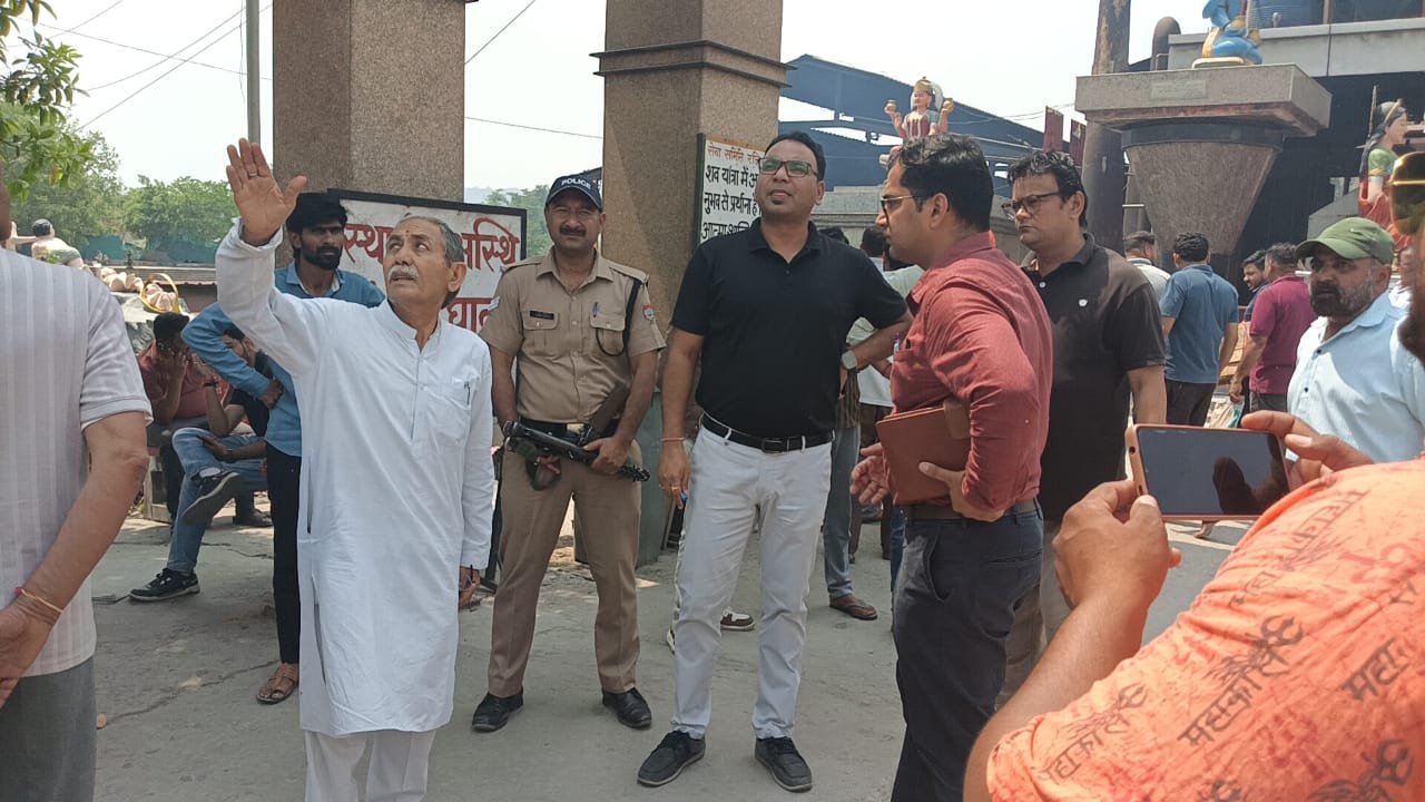 कुंभ मेला-2027 की तैयारियों को लेकर अपर मेलाधिकारी दयानंद ने किया स्थलीय निरीक्षण