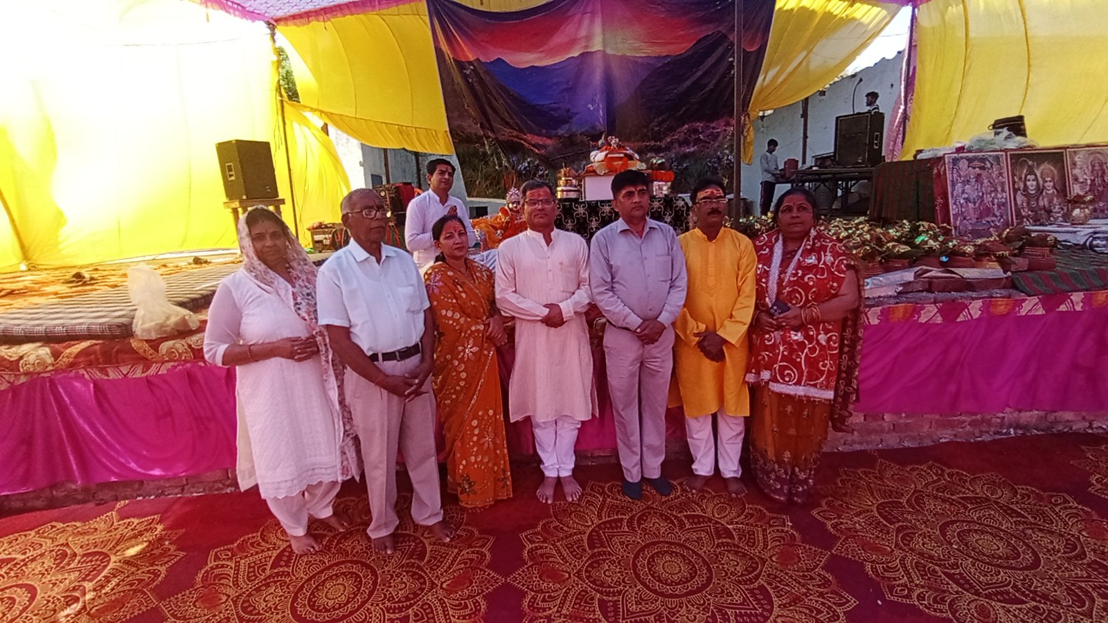 श्री शिव मंदिर धर्म ट्रस्ट (रजि०) एवं समस्त क्षेत्रवासी की ओर से श्रीमद् भागवत कथा का भव्य आयोजन