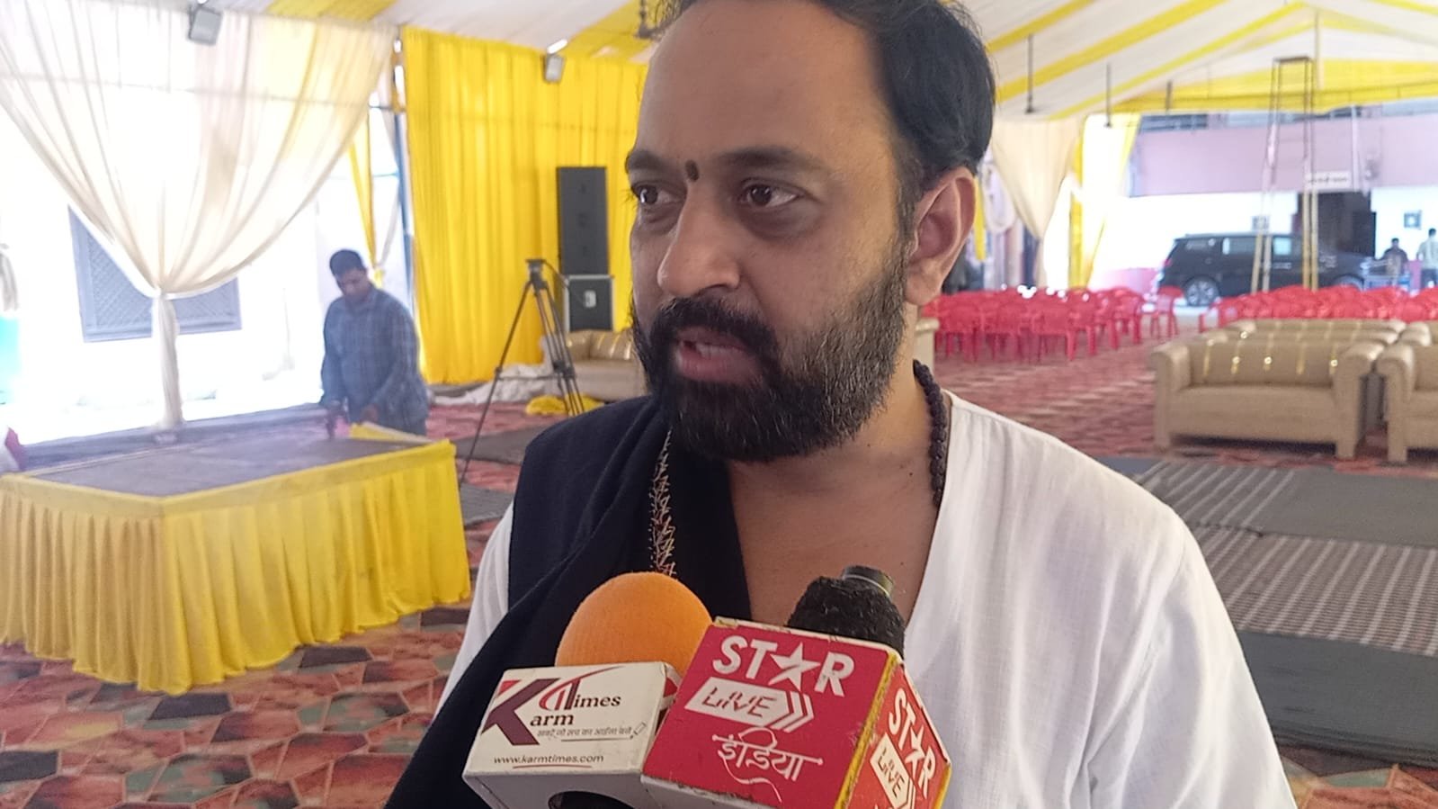 भूपतवाला के चेतन ज्योति आश्रम में श्रीमद् भागवत कथा का भव्य आयोजन