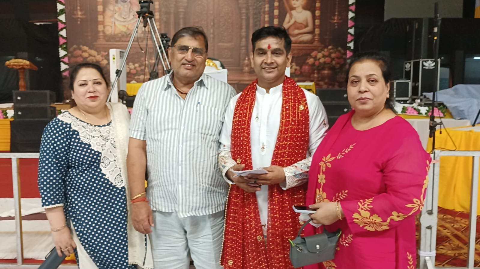 भूपतवाला स्थित स्वामी नारायण आश्रम में श्रीमद् भागवत कथा का भव्य आयोजन