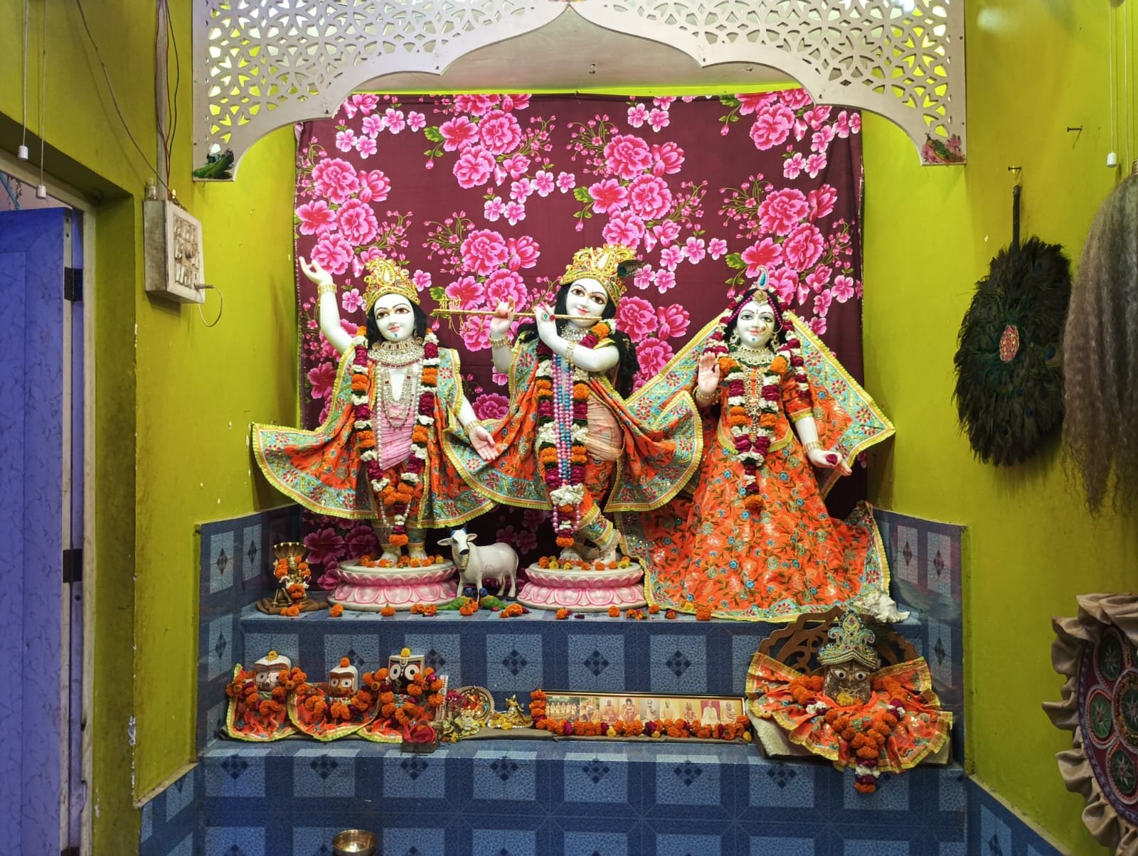 भूपतवाला स्थित श्री राधा रमण गौड़ीय मठ में श्रीमद् भागवत कथा का भव्य आयोजन