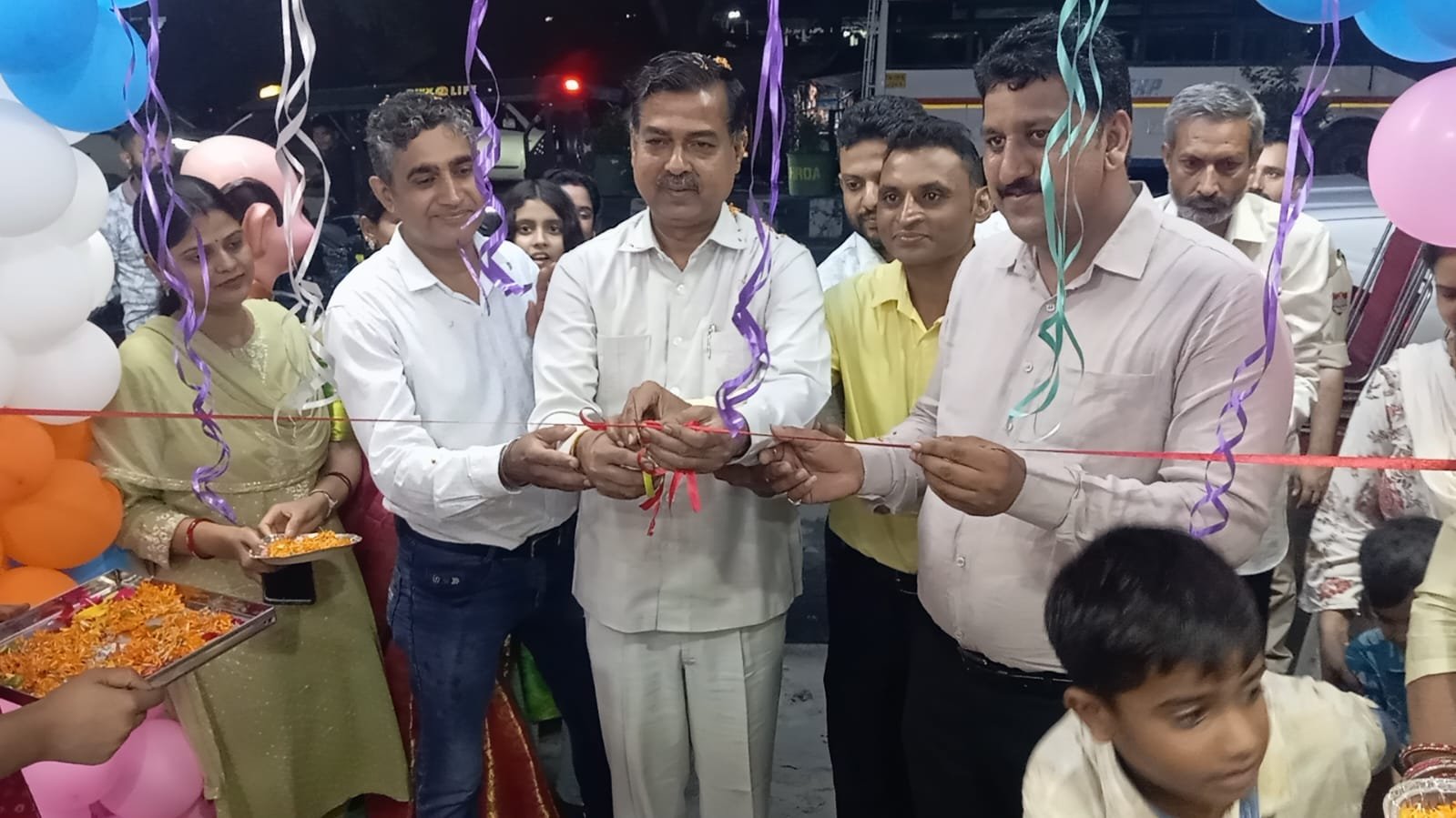 श्री अश्विनी अमृत तुल्य चाय शॉप का शुभारंभ