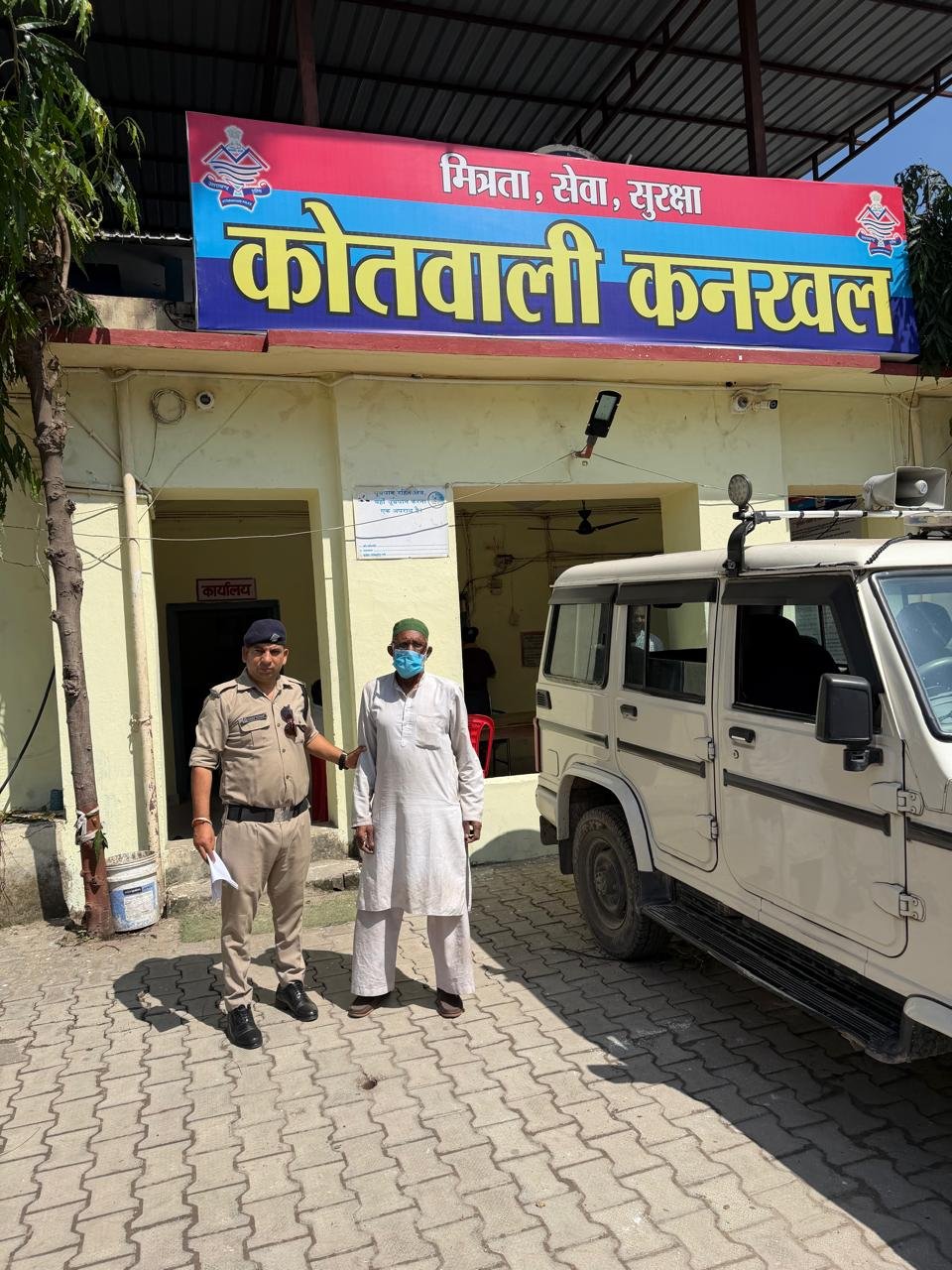 ऑपरेशन प्रहार के अन्तर्गत पुलिस टीम ने 01 वारंण्टी को धर दबोचा