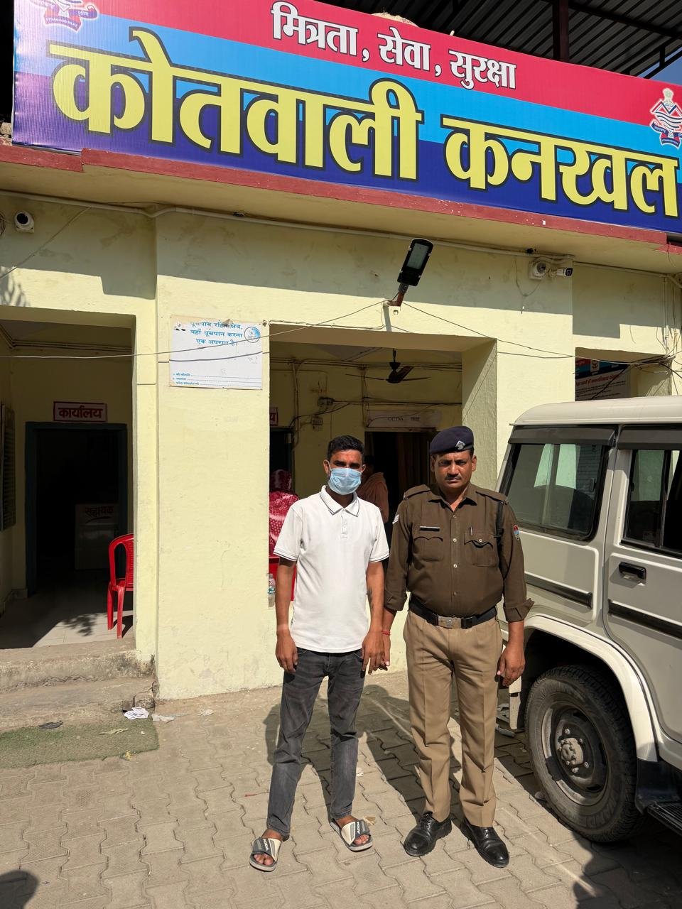 ऑपरेशन प्रहार के अन्तर्गत पुलिस टीम ने 03 वारंण्टीयों को धर दबोचा